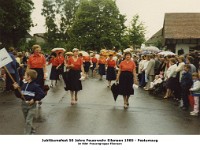 t20.47 - Feuerwehrfest 1985 - Festumzug - Frauengruppe Eilensen